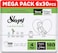 Sleepy Natural Pants Size 4, Ultimate Comfort, Superior Absorbency, Eco-Friendly, Hypoallergenic (4, 180, Count)