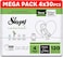 Sleepy Natural Pants Size 4, 120 Count, (4x30) Ultimate Comfort, Superior Absorbency, Eco-Friendly, Hypoallergenic