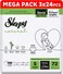 Sleepy Natural Pants Size 5, 72 Count, (3x24) Ultimate Comfort, Superior Absorbency, Eco-Friendly, Hypoallergenic