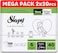 Sleepy Natural Pants Size 6,Ultimate Comfort, Superior Absorbency, Eco-Friendly, Hypoallergenic (6, 40.0, Count)