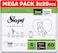 Sleepy Natural Pants Size 6, 60 Count, (3x20) Ultimate Comfort, Superior Absorbency, Eco-Friendly, Hypoallergenic