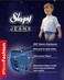 Sleepy Jeans Training Pants Size 4 Maxi (7&ndash;14 kg), 90 Pieces, Denim-Style Baby Diaper Pants, Soft, Absorbent, and Paraben-Free