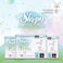 Sleepy Bio Natural Premium Size 6 Diapers,64 Count, 2x32 Baby Dry Taped Diapers, 25kg Hypoallergenic, Water Based, Almond Milk, Vegan, 100% Leakproof