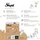 Sleepy Ecologic Size 2, 272 Count, Hypoallergenic, Plant-Based, Biodegradable, Sustainable, Premium Taped Diapers with High Absorption, Organic Baby Dry Diaper 3-6 kg, 100% Leakproof