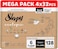 Sleepy Ecologic Size 6, Hypoallergenic, Plant-Based, Biodegradable, Sustainable, Premium Taped Diapers with High Absorption, Organic Baby Dry Diaper 15-27 kg, 100% Leakproof (6, 128, Count)
