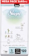 Sleepy Bio Natural Pants Size 5, 120 Count, (3x40) Organic Comfor Superior Absorbency, Eco-Friendly Hypoallergenic