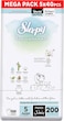 Sleepy Bio Natural Pants Size 5, Organic Comfor Superior Absorbency, Eco-Friendly Hypoallergenic (5, 200, Count)