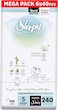 Sleepy Bio Natural Pants Size 5, Organic Comfor Superior Absorbency, Eco-Friendly Hypoallergenic (5, 240, Count)