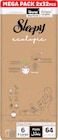 Sleepy Ecologic Pants Size 6, 64 Count, (2x32) Eco-Friendly Hypoallergenic, Superior Absorbency, All-Natural Materials