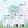 Sleepy Bio Natural Premium Size 3 Diapers, 200 Count, Baby Dry Taped Diapers, 4-9kg Hypoallergenic, Water Based, Almond Milk, Vegan, 100% Leakproof