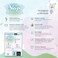Sleepy Bio Natural Premium Size 3 Diapers, 200 Count, Baby Dry Taped Diapers, 4-9kg Hypoallergenic, Water Based, Almond Milk, Vegan, 100% Leakproof