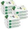 Mother Sparsh Natural Care Baby Wipes 60 Pcs (Pack of 9), 100% Plant Made Fabric From forest Land, Fresh+Cleanse (with Cucumber) Plant Powered Wet Wipes for Baby, Cotton Cloth Like Bigger Sheets