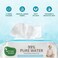 Mother Sparsh 99% Pure Water (Unscented) Baby Wipes, Natural Plant Made Fabric, Super Thick, 72 Pcs/Pack, Pack of 6