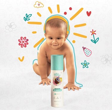 Your Mama Rash Prevention Spray, 100% Natural Virgin Coconut Oil, Natural Baby Bum Barrier, Gentle, Non-Toxic formula for Newborns.