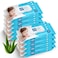 Mee Mee Wet Wipes For Baby Skin With Aloe Vera Paraben Free, Fragrance Free, Ph Balanced, Hypoallergenic Free, Baby Wipes Combo, 72 Wipes/Pack With Lid (Pack Of 9)