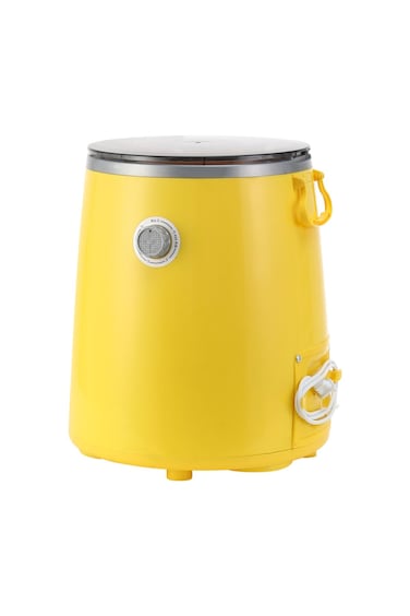 Portable Mini Washing Machine for Undergarments and Baby Clothes, Compact Design.
