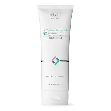Obagi Medical Physical Defense SPF50 PA++++ Broad Spectrum Mineral Sunscreen Cream Tinted 96.3g
