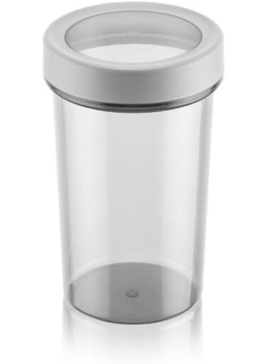 Foly Life Linea Round Storage Box 1100 Ml Meal Prep Container Set Airtight Plastic Food Storage Containers With Lids Stackable Kitchen Storage Organizer Boxes Bpa Free And Microwave Safe