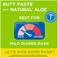 Boudreaux's Butt Paste Diaper Rash Ointment, With Natural Aloe, 4 Oz