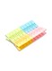 Cloth Drying Clips Set Multicolour 6centimeter