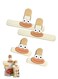 4Pcs Chip Bag Clips &iuml;&frac14;&OElig;Multipurpose Food Bag Clips for Kitchen Storage, Heavy Duty Plastic Seal Clips for Snacks (2 Large+2 Small)