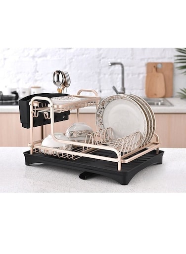Dish Drying And Kitchen Organizer Rack