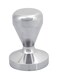Stainless Steel Coffee Bean Tamper Base Hammer Silver 8x5.5x5.5centimeter