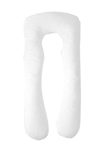 Extra Comfort Maternity Pillow Fabric White 70 x 130cm