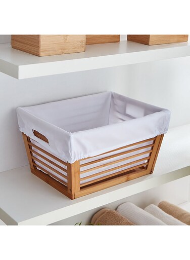 Box Natura Bamboo Basket 38 x 21 x 28 cm