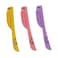 Feather Flamingo Face And Body Blades Multicolour 3 PCS