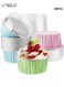 Disposable Foil Ramekins with Lids - 30 Pcs 5oz 125ml Aluminum Foil Muffin Liners Cupcake Baking Cups - Mini Pie Pans with Lids - for Catering Gathering Club Wedding Party