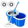 HYX Spin Mop And Bucket with Wringer Set, Floor Cleaning System, Easy Wring Foot Pedal, Stainless Steel Mop Handle