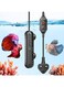 Bonlux 100W Aquarium Heater, Submersible Fish Tank Heater with Over-Temperature Protection and External Temperature Controller, 50-70Liter Turtle Tank Heater for Saltwater and Freshwater