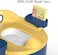 Yaya Duck Babylove 3-in-1 Baby Potty Training Seat with Music &amp; Lights, Ergonomic Toddler Toilet Trainer Chair, Removable Bowl &amp; Splash Guard, Includes Early Education Cloth Book, Ages 6 Months+