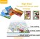 MOTARRO A4 Glossy Photo Paper, 20 Sheets, 200GSM 11.5mil, 5760 dpi High Resolution, Instant Dry Inkjet Paper for Dye Ink Printers - MU004-2