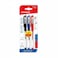 Motarro 3-Piece Gel Ink Ballpoint Pen Set MC015-3 &ndash; 0.7mm Black, Blue &amp; Red Ink &ndash; Smooth, Precise, Comfortable Writing
