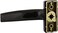 AL ARQAM Aluminum Door Handle - Black
