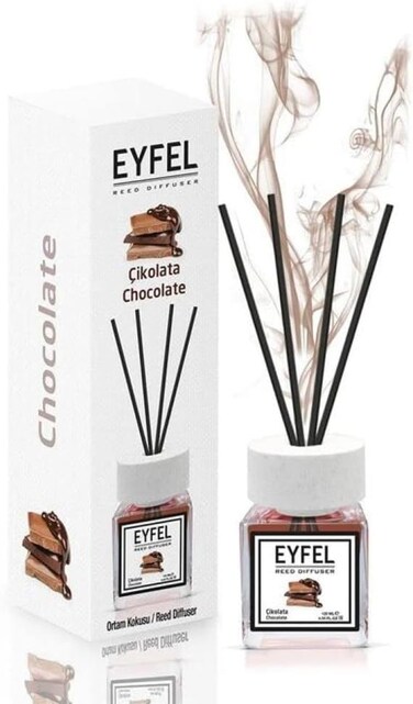 EYFEL Reed Diffuser Chocolate Perfume Aroma Home Fragrance- 120ml
