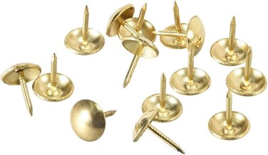 Italo Thumb Decorative Headpins, Push Pins for Cork Board, 100 Pieces, Office and Craft Supplies