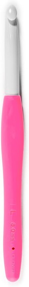 Clover Crochet Hook Amour, Pink, L 8.0mm, 1055/L