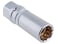 GROSS Socket Head Candle, Magnetic, Twelve-Sided, 14 Mm, Square 1/2 (13187)