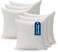 CRAFT Pack of 6 Foam Cushion Inserts for Sofas, Beds, and Chairs - 40 x 40cm