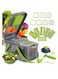 pieces Vegetable Chopper - Salad type vegetable slicer and cutter Manual Food Grater