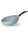 Wilson 26cm Aluminium Pressed Wok Pan, Non- Stick, Induction, Marble coated - CKB4-WK-26GR