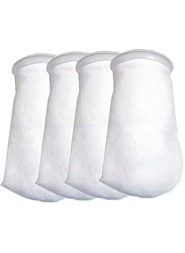 WANGCL 4pcs 200 Micron Fish Tank Aquarium Marine, Sump Felt Pre Filter Socks, Filter Bags, Filter Socks Marine Tank- 200um