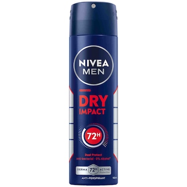 NIVEA MEN Antiperspirant Spray for Men Dry Impact 150ml