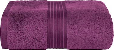 منشفة حمام Bliss Casa (عبوة واحدة، 90 × 180 سم) - مناشف عالية الجودة مصنوعة من القطن الممشط 100% بوزن 550 جرام في المتر المربع، سريعة الجفاف وعالية الامتصاص وسميكة وناعمة ومناشف حمام الفندق