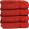 Bliss Casa Bath Towels (4 Pack, 70x140 cm) - 100% Combed Cotton 550 GSM Superior Quality, Quick Dry Highly Absorbent Thick Soft Hotel Towles