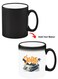 Color Changing Heat Sensitive Ceramic Mug, Image Revealed When HOT Liquid is Added! Surfing