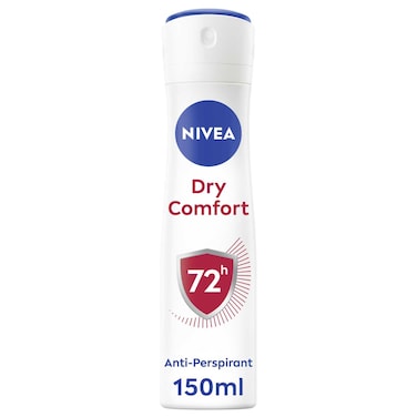 نيفيا دراي كمفورت بخاخ مزيل العرق للنساء يجف بسرعة 150 ملل
